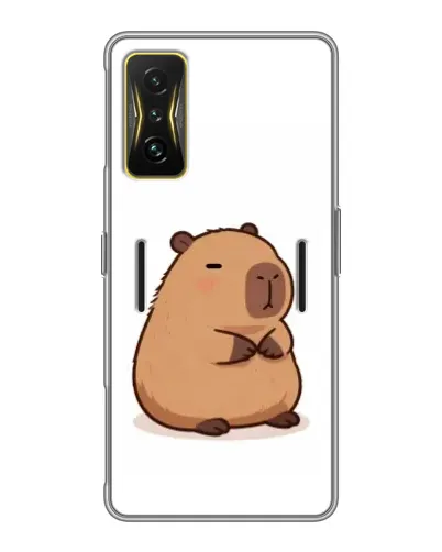 Чехол для Xiaomi POCO F4 GT с картинкой «Толстенькая капибара» Чехол для Xiaomi POCO F4 GT с картинкой «Толстенькая капибара»
