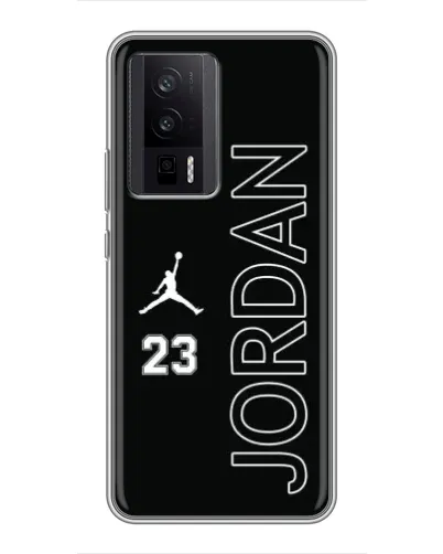 Чехол для Xiaomi POCO F5 Pro с картинкой «Jordan Vertical»