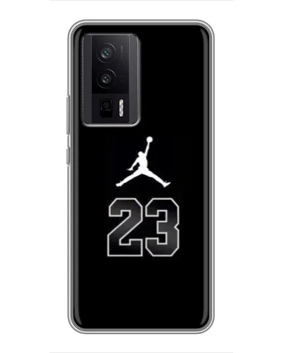 Чехол для Xiaomi POCO F5 Pro с картинкой «Jordan Flight 23»