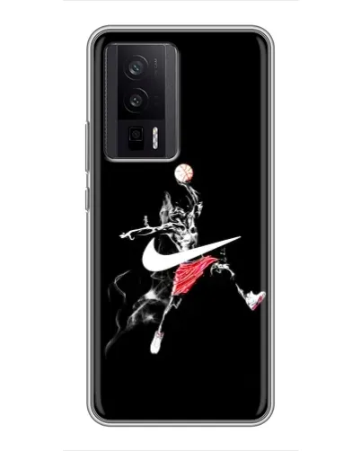 Чехол для Xiaomi POCO F5 Pro с картинкой «Jordan Jumpman»