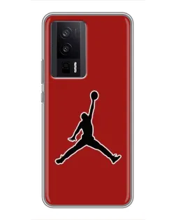 Чехол для Xiaomi POCO F5 Pro с картинкой «Jordan Red Back» Чехол для Xiaomi POCO F5 Pro с картинкой «Jordan Red Back»