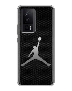 Чехол для Xiaomi POCO F5 Pro с картинкой «Jordan Dark Carbon» Чехол для Xiaomi POCO F5 Pro с картинкой «Jordan Dark Carbon»