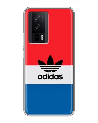 Чехол для Xiaomi POCO F5 Pro с картинкой «Ретро блоки Adidas» Чехол для Xiaomi POCO F5 Pro с картинкой «Ретро блоки Adidas»