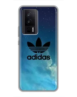 Чехол для Xiaomi POCO F5 Pro с картинкой «Adidas Stone Logo»