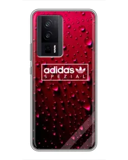 Чехол для Xiaomi POCO F5 Pro с картинкой «Adidas Gold Marble»