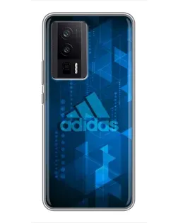 Чехол для Xiaomi POCO F5 Pro с картинкой «Adidas Sport Art»