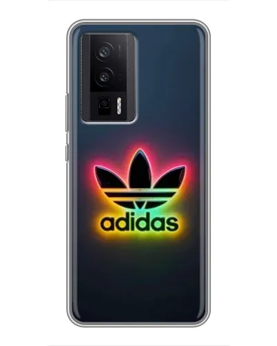 Чехол для Xiaomi POCO F5 Pro с картинкой «Неоновый Adidas» Чехол для Xiaomi POCO F5 Pro с картинкой «Неоновый Adidas»