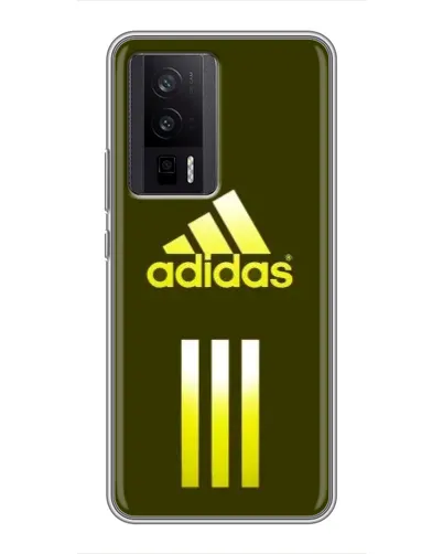 Чехол для Xiaomi POCO F5 Pro с картинкой «Оливковый градиент Adidas» Чехол для Xiaomi POCO F5 Pro с картинкой «Оливковый градиент Adidas»