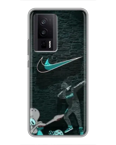 Чехол для Xiaomi POCO F5 Pro с картинкой «Спортивный арт Nike» Чехол для Xiaomi POCO F5 Pro с картинкой «Спортивный арт Nike»