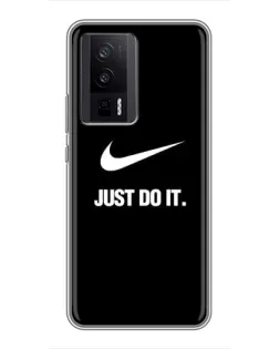 Чохол для Xiaomi POCO F5 Pro з картинкою «Класичний принт Nike»