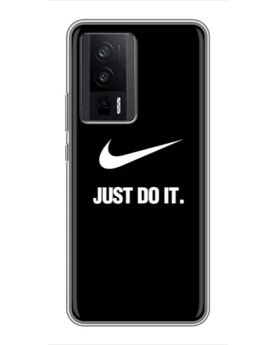 Чехол для Xiaomi POCO F5 Pro с картинкой «Классический принт Nike» Чехол для Xiaomi POCO F5 Pro с картинкой «Классический принт Nike»