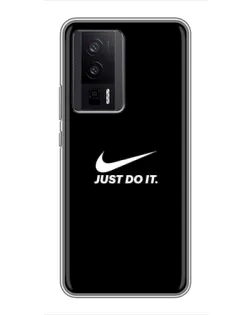 Чохол для Xiaomi POCO F5 Pro з картинкою «Мінімалізм від Nike»