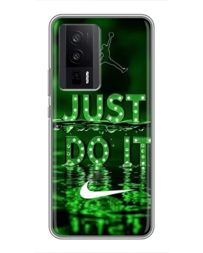 Чехол для Xiaomi POCO F5 Pro с картинкой «Зеленый неоновый Nike» Чехол для Xiaomi POCO F5 Pro с картинкой «Зеленый неоновый Nike»