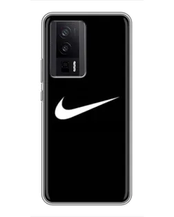 Чохол для Xiaomi POCO F5 Pro з картинкою «Мінімалістичний Найк»