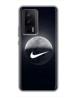 Чохол для Xiaomi POCO F5 Pro з картинкою «Nike у стилі графіті»