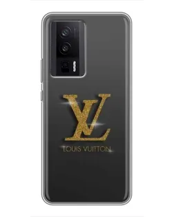 Чехол для Xiaomi POCO F5 Pro с картинкой «Градиент Louis Vuitton»