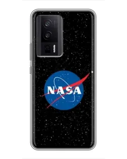 Чехол для Xiaomi POCO F5 Pro с картинкой «NASA — звездное небо»