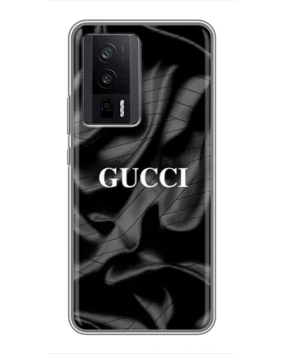 Чехол для Xiaomi POCO F5 Pro с картинкой «Gucci — шелковые волны» Чехол для Xiaomi POCO F5 Pro с картинкой «Gucci — шелковые волны»