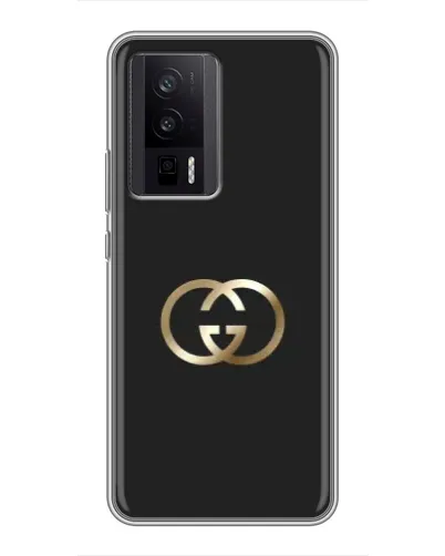 Чехол для Xiaomi POCO F5 Pro с картинкой «Минимализм Gucci» Чехол для Xiaomi POCO F5 Pro с картинкой «Минимализм Gucci»