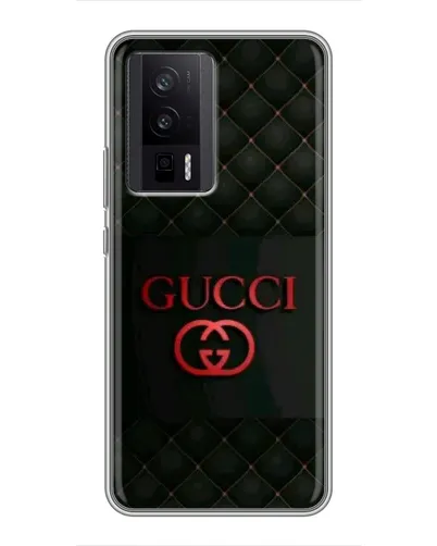 Чехол для Xiaomi POCO F5 Pro с картинкой «Gucci — стеганый черный» Чехол для Xiaomi POCO F5 Pro с картинкой «Gucci — стеганый черный»
