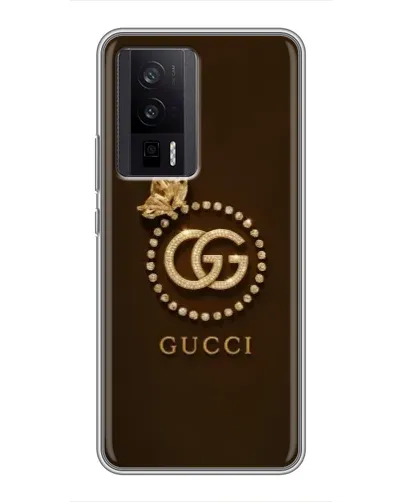 Чехол для Xiaomi POCO F5 Pro с картинкой «Gucci — золотая бабочка» Чехол для Xiaomi POCO F5 Pro с картинкой «Gucci — золотая бабочка»