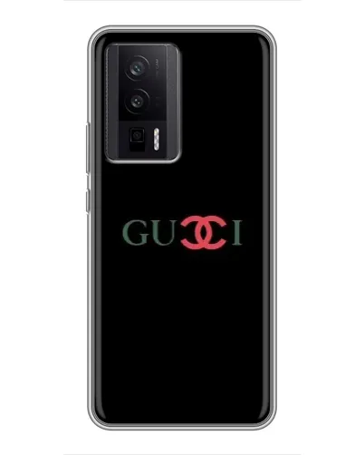 Чехол для Xiaomi POCO F5 Pro с картинкой «Gucci — красный градиент» Чехол для Xiaomi POCO F5 Pro с картинкой «Gucci — красный градиент»