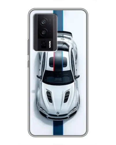 Чехол для Xiaomi POCO F5 Pro с картинкой «Вид сверху — BMW M» Чехол для Xiaomi POCO F5 Pro с картинкой «Вид сверху — BMW M»