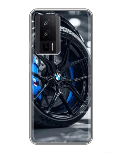 Чехол для Xiaomi POCO F5 Pro с картинкой «Колесо BMW вблизи» Чехол для Xiaomi POCO F5 Pro с картинкой «Колесо BMW вблизи»