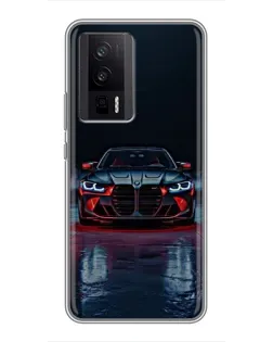 Чехол для Xiaomi POCO F5 Pro с картинкой «BMW на мокрой дороге» Чехол для Xiaomi POCO F5 Pro с картинкой «BMW на мокрой дороге»