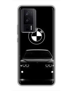 Чехол для Xiaomi POCO F5 Pro с картинкой «BMW — взгляд из темноты» Чехол для Xiaomi POCO F5 Pro с картинкой «BMW — взгляд из темноты»