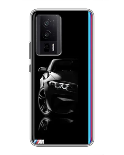 Чехол для Xiaomi POCO F5 Pro с картинкой «Силуэт BMW в темноте» Чехол для Xiaomi POCO F5 Pro с картинкой «Силуэт BMW в темноте»