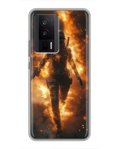 Чехол для Xiaomi POCO F5 Pro с картинкой «BMW — скорость в дожде» Чехол для Xiaomi POCO F5 Pro с картинкой «BMW — скорость в дожде»