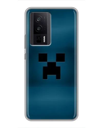 Чехол для Xiaomi POCO F5 Pro с картинкой «Крипер текстура» Чехол для Xiaomi POCO F5 Pro с картинкой «Крипер текстура»