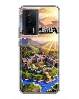Чехол для Xiaomi POCO F5 Pro с картинкой «Minecraft панорама» Чехол для Xiaomi POCO F5 Pro с картинкой «Minecraft панорама»