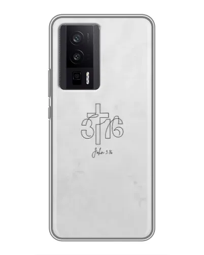 Чехол для Xiaomi POCO F5 Pro с картинкой «Иоанна 3:16 Крест» Чехол для Xiaomi POCO F5 Pro с картинкой «Иоанна 3:16 Крест»