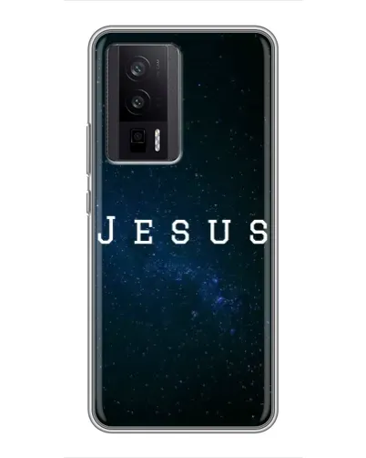 Чехол для Xiaomi POCO F5 Pro с картинкой «Звездное небо Jesus» Чехол для Xiaomi POCO F5 Pro с картинкой «Звездное небо Jesus»