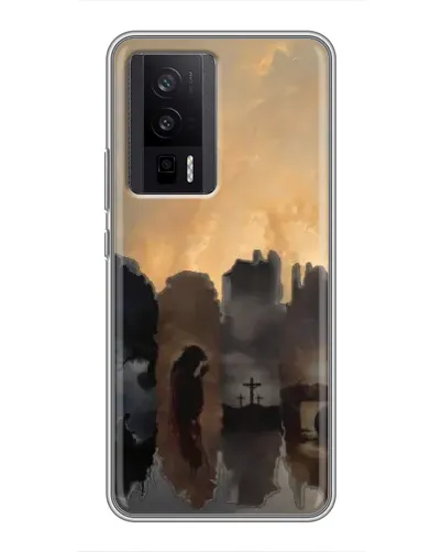 Чехол для Xiaomi POCO F5 Pro с картинкой «Дорога к вере» Чехол для Xiaomi POCO F5 Pro с картинкой «Дорога к вере»