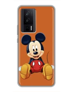 Чехол для Xiaomi POCO F5 Pro с картинкой «Микки отдыхает»