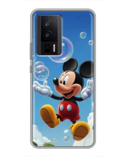 Чехол для Xiaomi POCO F5 Pro с картинкой «Mickey и мыльные пузыри» Чехол для Xiaomi POCO F5 Pro с картинкой «Mickey и мыльные пузыри»