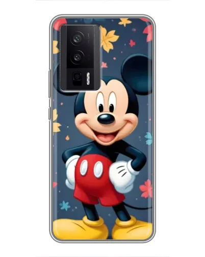 Чехол для Xiaomi POCO F5 Pro с картинкой «Осенний Mickey Mouse» Чехол для Xiaomi POCO F5 Pro с картинкой «Осенний Mickey Mouse»