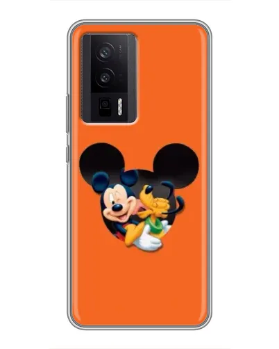 Чехол для Xiaomi POCO F5 Pro с картинкой «Сердце Микки Минни» Чехол для Xiaomi POCO F5 Pro с картинкой «Сердце Микки Минни»