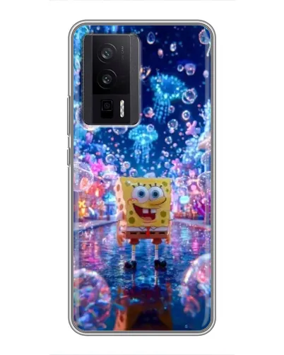 Чехол для Xiaomi POCO F5 Pro с картинкой «Неоновый океан»