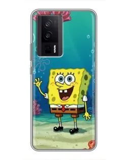Чехол для Xiaomi POCO F5 Pro с картинкой «Подводный привет»