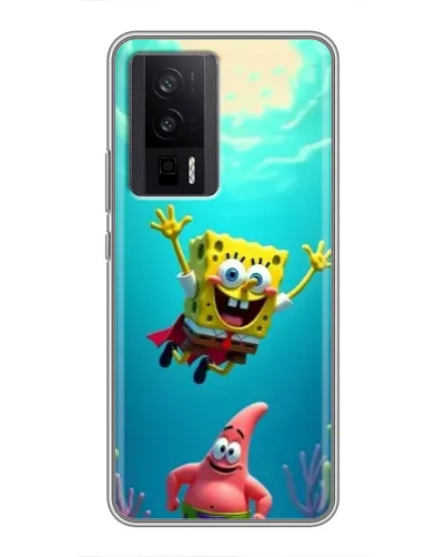 Чехол для Xiaomi POCO F5 Pro с картинкой «Спанч Боб под водой» Чехол для Xiaomi POCO F5 Pro с картинкой «Спанч Боб под водой»