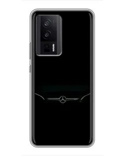 Чехол для Xiaomi POCO F5 Pro с картинкой «Mercedes Stealth Look»