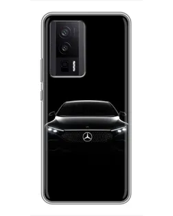 Чехол для Xiaomi POCO F5 Pro с картинкой «Mercedes Vision — концепт»
