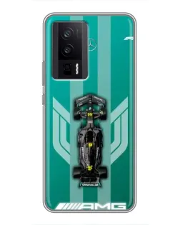 Чехол для Xiaomi POCO F5 Pro с картинкой «Mercedes AMG Petronas»