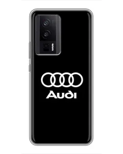 Чехол для Xiaomi POCO F5 Pro с картинкой «Классическое лого Audi»