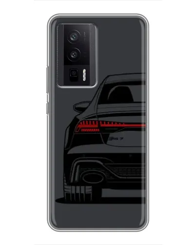 Чехол для Xiaomi POCO F5 Pro с картинкой «Задняя часть Audi — арт» Чехол для Xiaomi POCO F5 Pro с картинкой «Задняя часть Audi — арт»