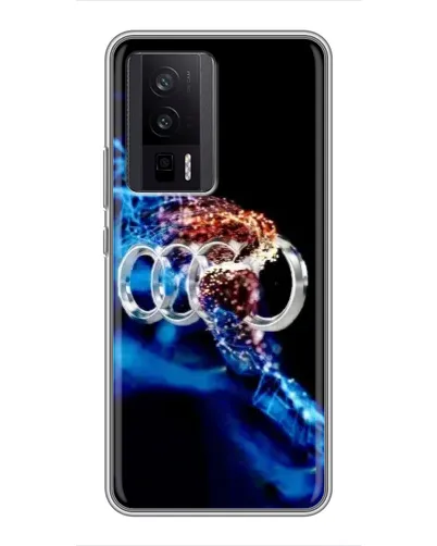 Чехол для Xiaomi POCO F5 Pro с картинкой «Энергия лого Audi» Чехол для Xiaomi POCO F5 Pro с картинкой «Энергия лого Audi»